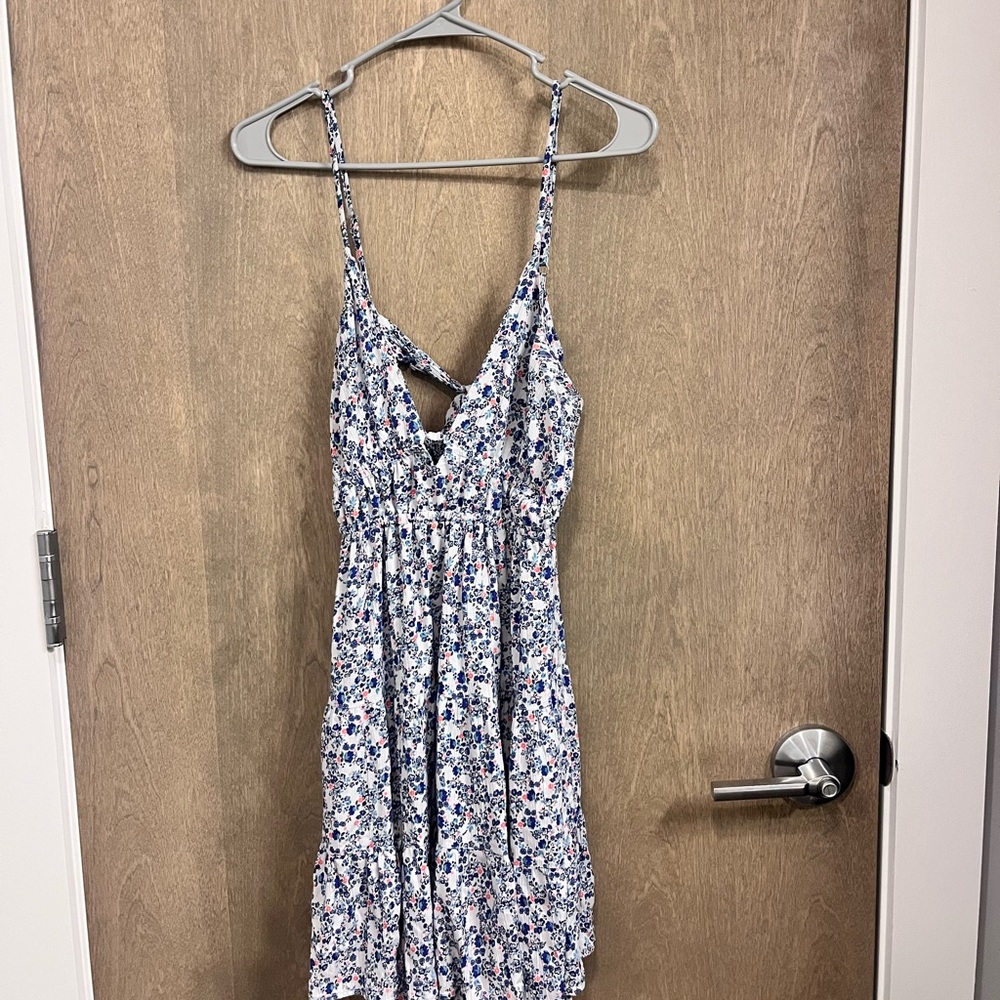 Floral Spaghetti Strap Dress